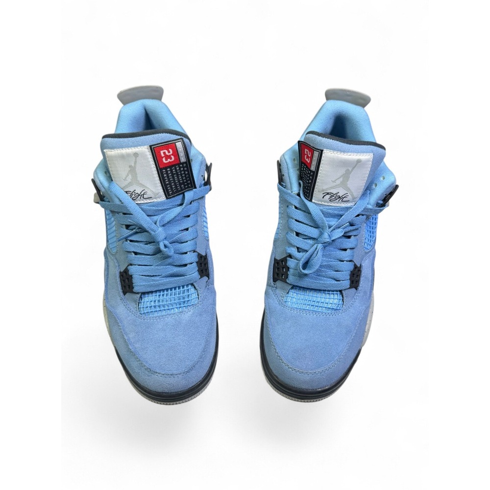 Jordan 4 Retro University Blue Mens Basketball Shoes CT8527-400 Size 11